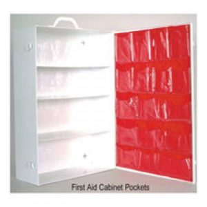 First-Aid Cabinet Pockets  05-7020-R in Cabinet