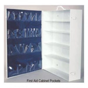 First-Aid Cabinet Pockets  05-7022-RB -old- in Cabinet